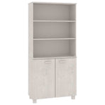Highboard "HAMAR" Solid Wood Pine White