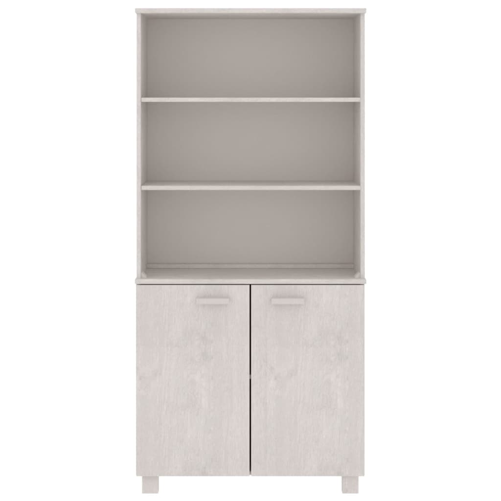 Highboard "HAMAR" Solid Wood Pine White