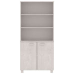 Highboard "HAMAR" Solid Wood Pine White