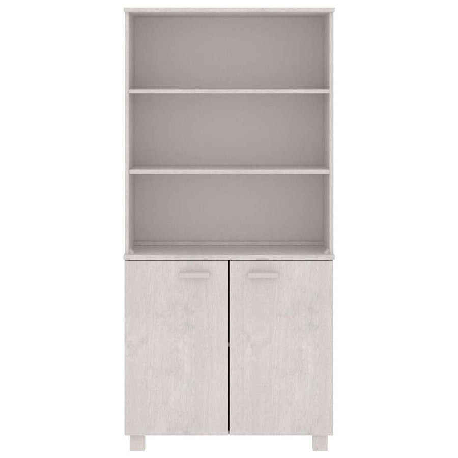 Highboard "HAMAR" Solid Wood Pine White