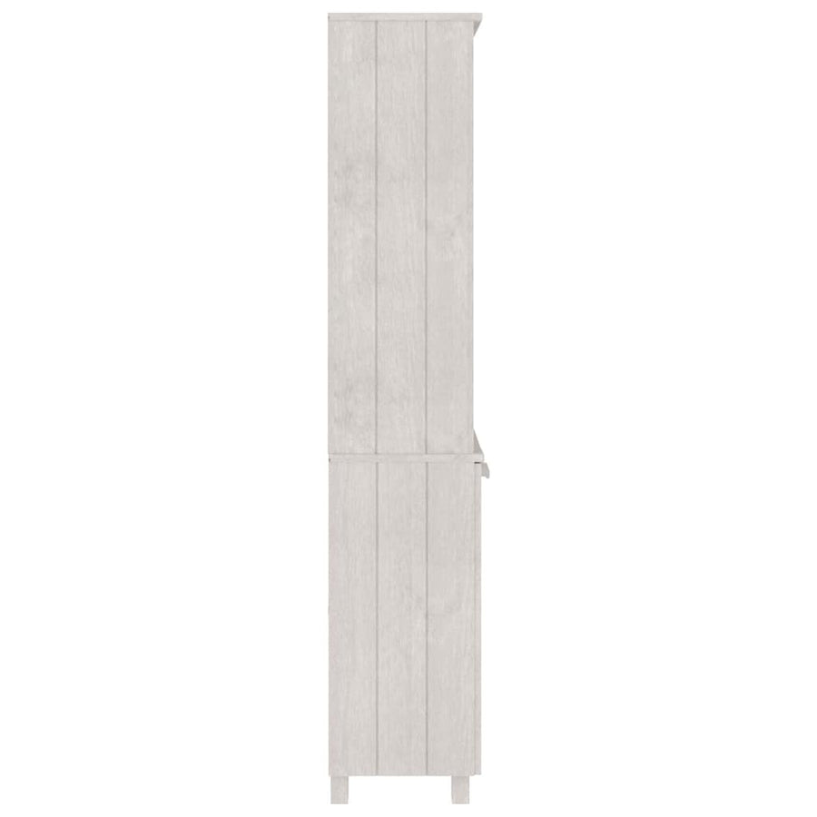 Highboard "HAMAR" Solid Wood Pine White