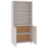 Highboard "HAMAR" Solid Wood Pine White