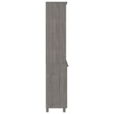 Highboard "HAMAR" Solid Wood Pine Light Grey