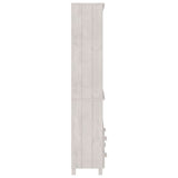 Highboard "HAMAR" Solid Wood Pine White