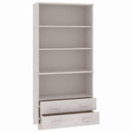Highboard "HAMAR" Solid Wood Pine White