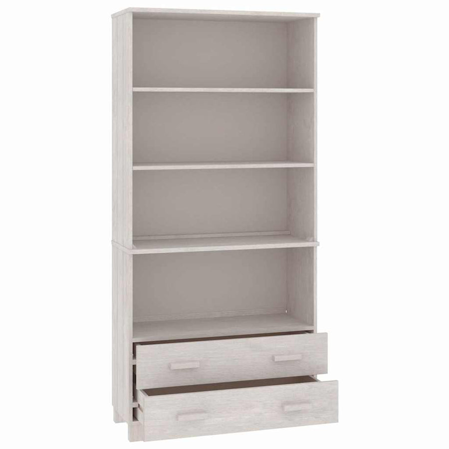 Highboard "HAMAR" Solid Wood Pine White