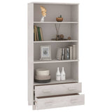 Highboard "HAMAR" Solid Wood Pine White