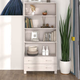 Highboard "HAMAR" Solid Wood Pine White