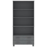 Highboard "HAMAR" Solid Wood Pine Dark Grey