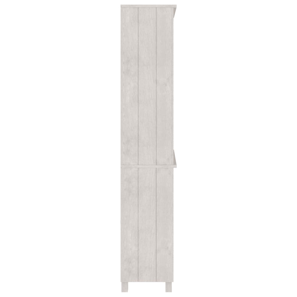 Highboard "HAMAR" Solid Wood Pine White