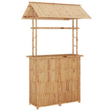 3 Piece Bar Set Bamboo - Side View