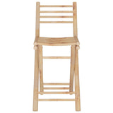 3 Piece Bar Set Bamboo - Close-Up Angle