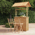 3 Piece Bar Set Bamboo