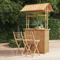 3 Piece Bar Set Bamboo