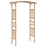 Rose Arch Bamboo 118x40x187 cm - Front View