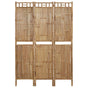 3-Panel Room Divider Bamboo 120x180 cm