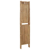 3-Panel Room Divider Bamboo 120x180 cm - 45-Degree Angle