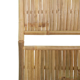 3-Panel Room Divider Bamboo 120x180 cm - Close-Up Angle