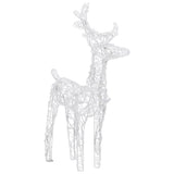 Reindeers & Sleigh Christmas Decoration 320 LEDs Acrylic - Close-Up Angle