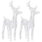 Reindeers & Sleigh Christmas Decoration 320 LEDs Acrylic
