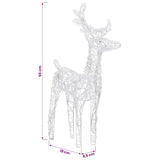 Reindeers & Sleigh Christmas Decoration 320 LEDs Acrylic - Extra Image