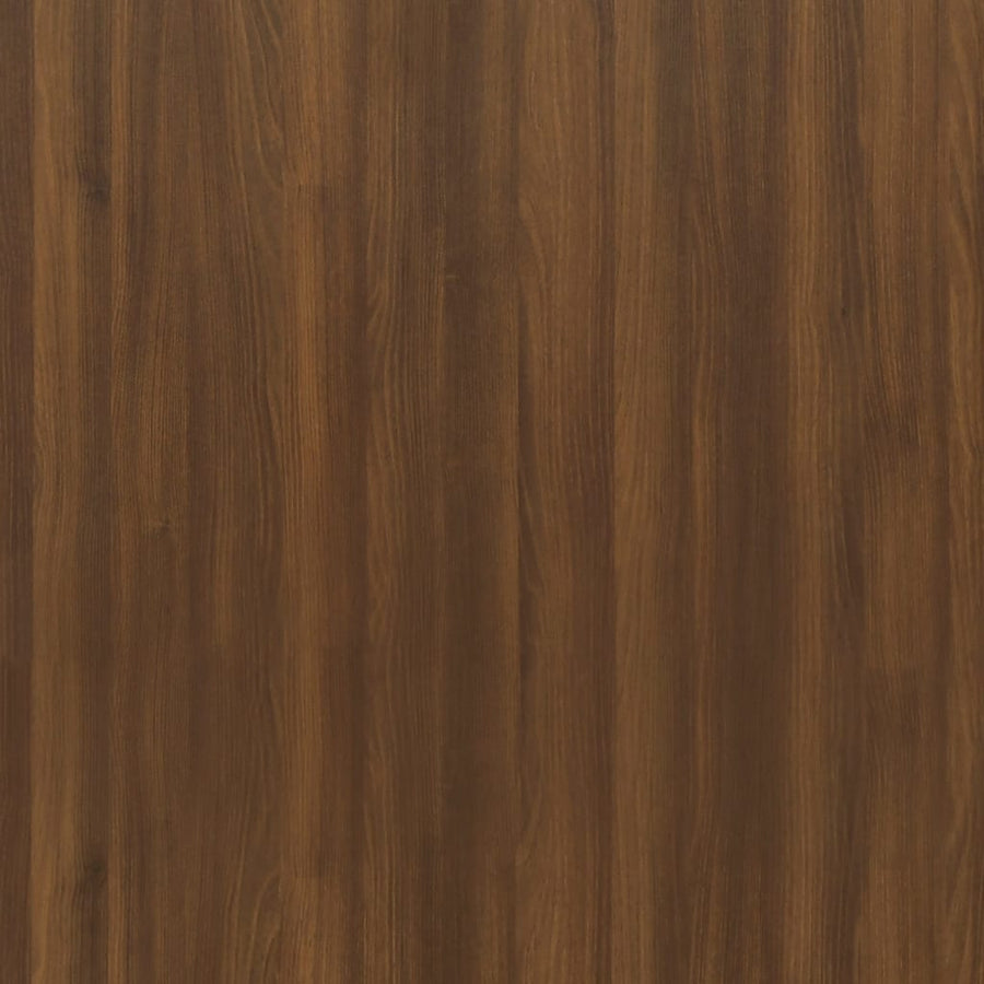 Sideboard with 4 Drawers 60x30.5x71 cm Brown Oak