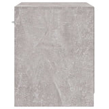 Bedside Cabinets 2 pcs with Drawer Concrete Grey