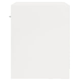 Bedside Cabinets 2 pcs with Drawer High Gloss White
