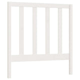 Bed Headboard White 96 cm Solid Wood Pine