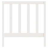 Bed Headboard White 96 cm Solid Wood Pine