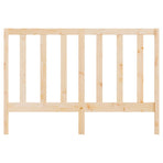 Bed Headboard 141 cm Solid Wood Pine