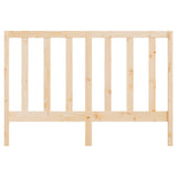 Bed Headboard 156 cm Solid Wood Pine - Top-Down View