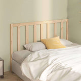 Bed Headboard 141x4x100 cm Solid Wood Pine - Side View
