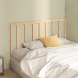Bed Headboard 156 cm Solid Wood Pine - Side View