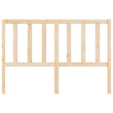 Bed Headboard 156 cm Solid Wood Pine - Top-Down View