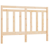 Bed Headboard 156 cm Solid Wood Pine - Front View