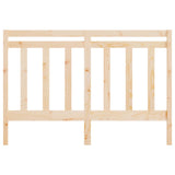 Bed Headboard 156 cm Solid Wood Pine - Top-Down View