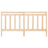 Bed Headboard 186 cm Solid Wood Pine