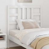 Bed Headboard White 96 cm Solid Wood Pine