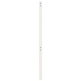 Bed Headboard White 141 cm Solid Wood Pine