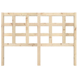 Bed Headboard 140.5 cm Solid Wood Pine