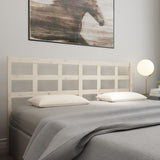 Bed Headboard 185.5 cm Solid Wood Pine - 45-Degree Angle