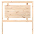 Bed Headboard 95.5 cm Solid Wood Pine