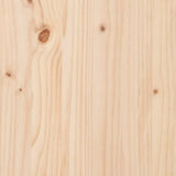 Bed Headboard 95.5 cm Solid Wood Pine - 45-Degree Angle
