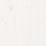 Bed Headboard White 95.5 cm Solid Wood Pine