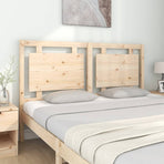 Bed Headboard 155.5 cm Solid Wood Pine