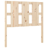 Bed Headboard 95.5 cm Solid Wood Pine - Front View
