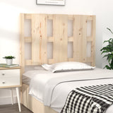 Bed Headboard 95.5 cm Solid Wood Pine - Side View