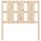 Bed Headboard 95.5 cm Solid Wood Pine - Top-Down View