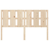 Bed Headboard 155.5 cm Solid Wood Pine - Top-Down View
